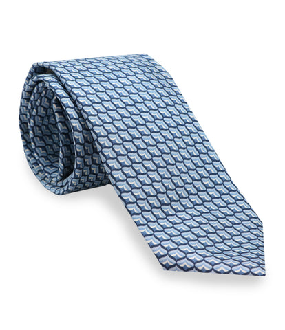 Blue Silk Standard Tie