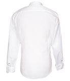 White Tuxedo Shirt, Size 40