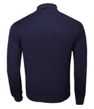 Navy Polo Sweater