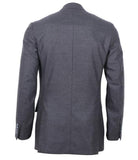 Grey Wool Blazer Jacket