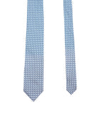 Blue Silk Standard Tie