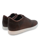 Brown Calfskin Sneakers