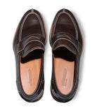 Brown Calfskin Loafers