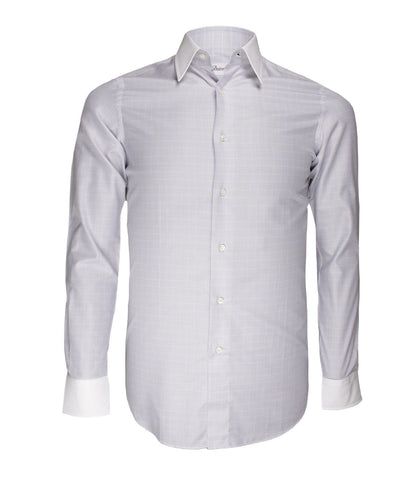 Pale Beige Checked Shirt