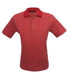 Red Polo Logo Pattern, Size S