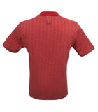 Red Polo Logo Pattern, Size S