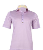 Lilac Polo Shirt, Size 4XL