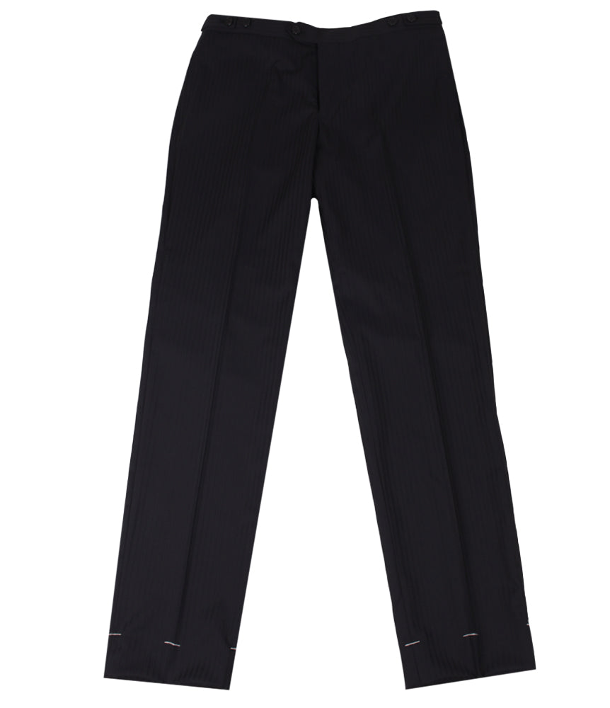 Maison De Ines Stripe Semi Formal Pants - Deep Brown | Garmentory