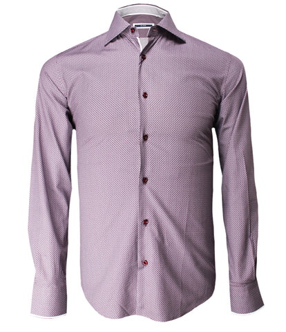 Violet Patterned Shirt