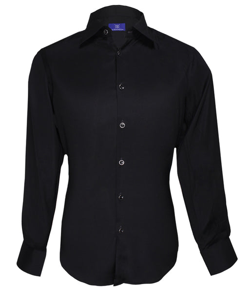 Signature Black Shirt, Size 40