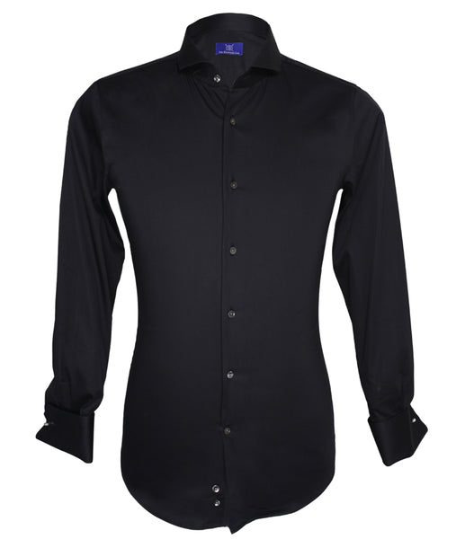 Signature Black Shirt, Size 39