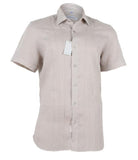 Linen Brown Linen Shirt