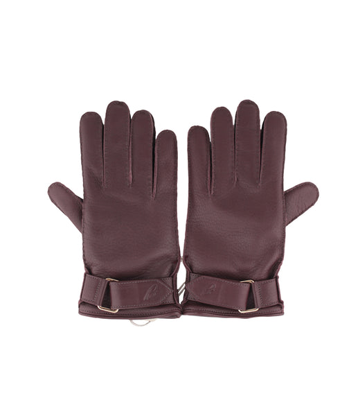 Leather Cherry Gloves