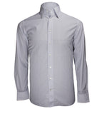 White Blue Striped Shirt, Size 44
