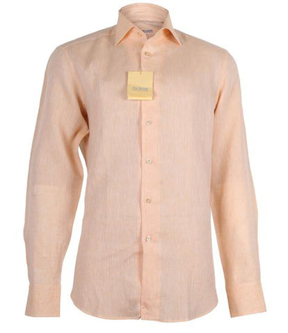 Peach Linen Shirt