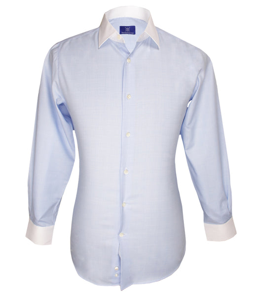 Blue Checkered Shirt, Size 39