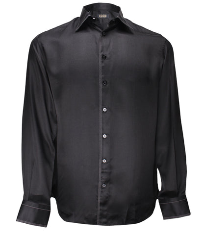 Black Silk Shirt Dixie