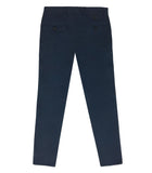 Blue Cotton Lyocell Chinos