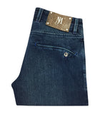 Blue Jeans Slanting Pockets