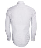 Grey White Check Shirt
