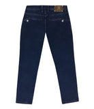 Denim Blue Cotton Jeans
