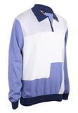 Lilac Polo Sweater, Size 3XL