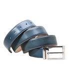 Blue Calfskin Belt, size 115