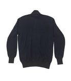 Navy Mock-neck Sweater