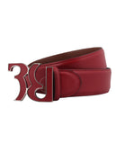 Red Calf Leather Belt