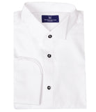 White Tuxedo Shirt, Size 40
