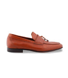 Brown Tassel Loafers, Size 5.5