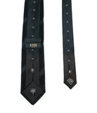 Black Silk Swarovski Tie