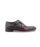 Brown Double Monk-straps