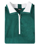 Green Cotton Polo, Size M