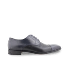Navy Perforated Derby, Size 10