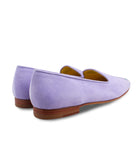 Violet Suede Loafers