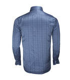 Blue Silk Shirt, Size 39