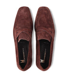 Brown Suede Loafers, Size 5.5