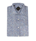 Blue Patterned Shirt Salerno