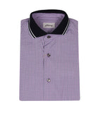 Violet Checked Shirt, Size XS