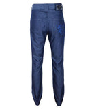Cotton Silk Blue Jeans