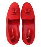 Red Tassel Loafers