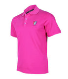 Pink Jersey Polo Tee