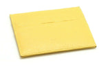 Pale Yellow Calf Card Holder
