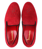 Maroon Suede Loafers